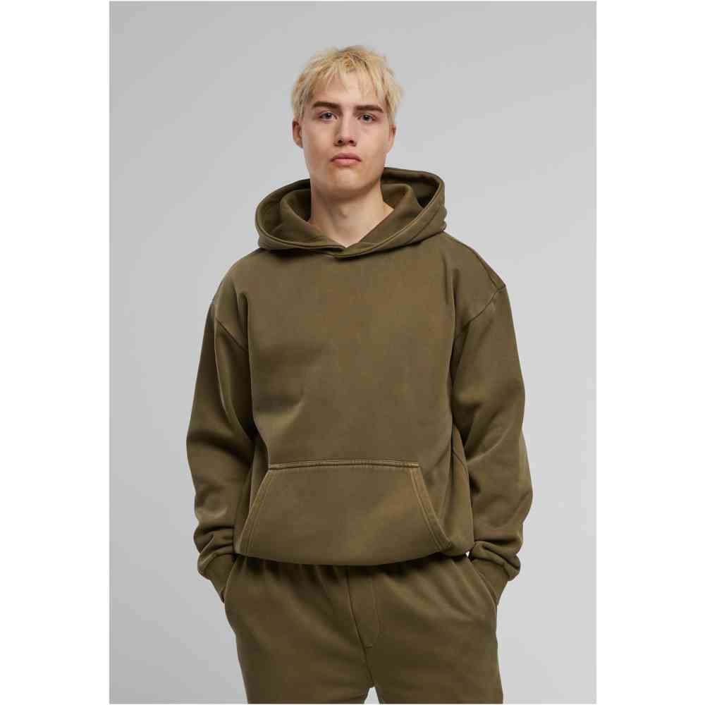 Urban Classics - Vintage Heavy Hoodie/trui - Groen